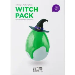 ZOMBIE BEAUTY by SKIN1004 - Witch Pack - Głęboko Oczyszczająca Maska z Zieloną Herbatą - 8 szt. x 15g